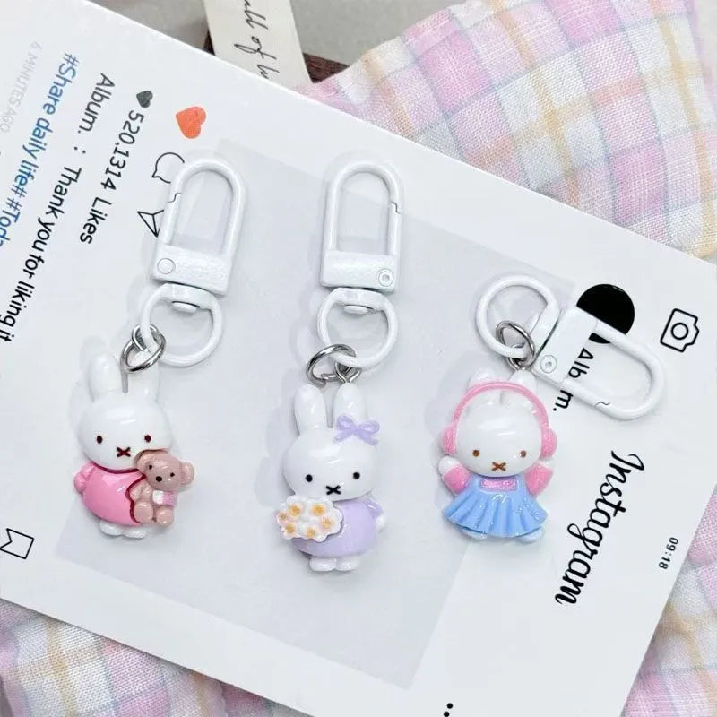 Miffy Sweet Storybook Mini Resin Keychain