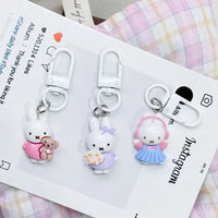 Miffy Sweet Storybook Mini Resin Keychain