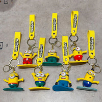 Minions Beach Fun 3D Keychain