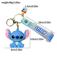 Cosmic Alien Signature Stance Keychain
