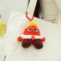 DZNY Inside Out Crew Plush Keychain