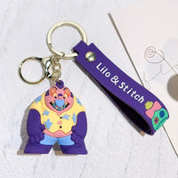 Lilo & Stitch Animation 3D Keychain