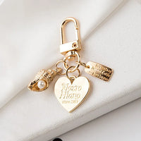Baroque Pearl & Coastal Seashell Gold Charms