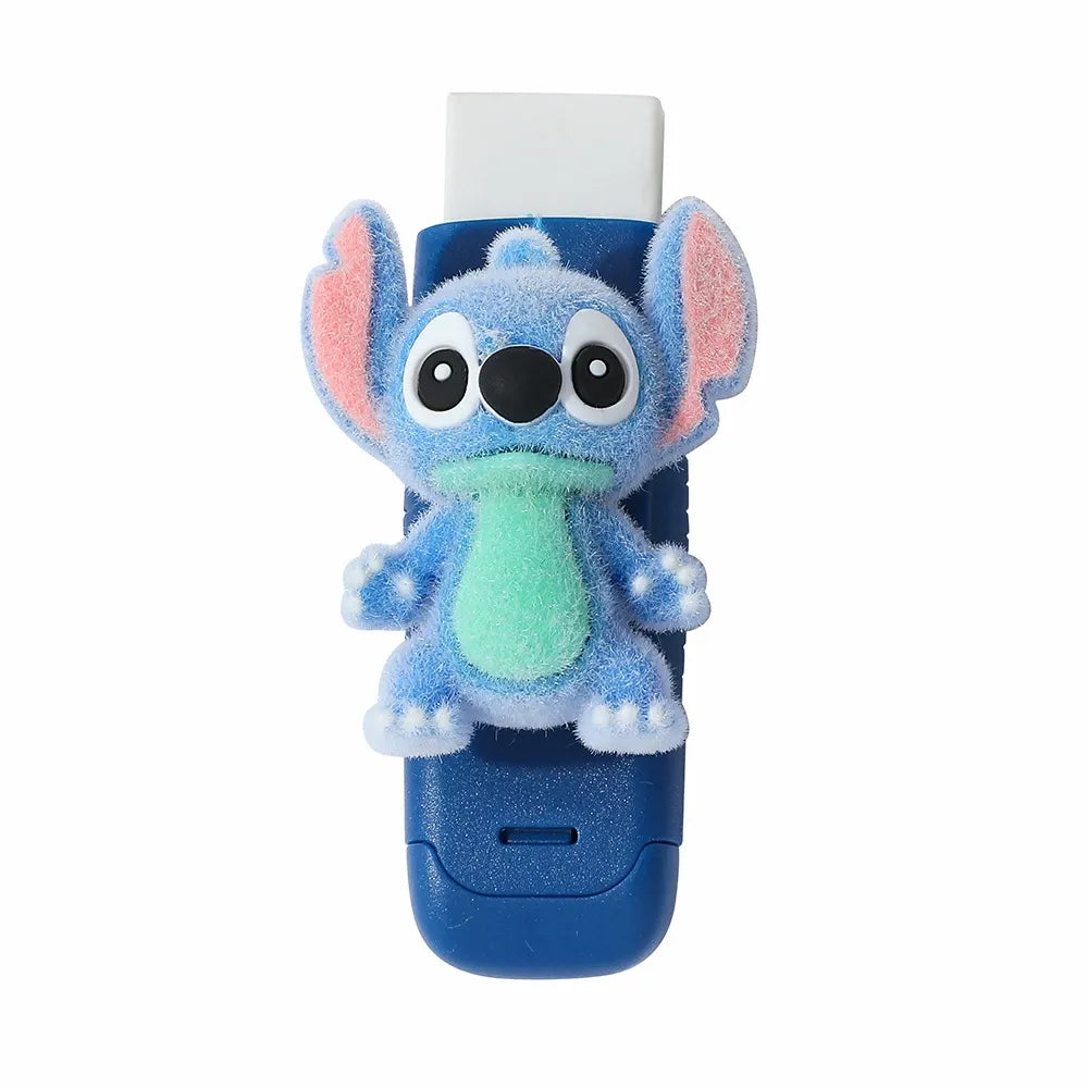 Stitch Flocked Stick Eraser