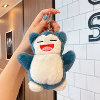 Pokemon Rabbit Fur Plush Keychain