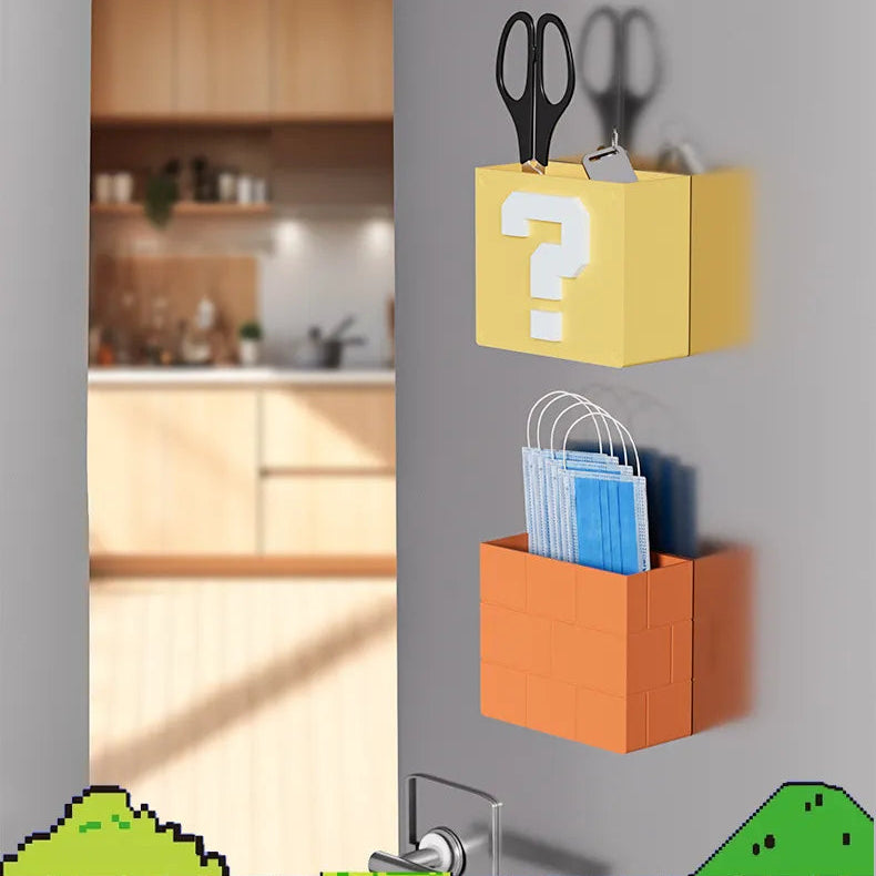 Super Mario Bros Magnetic Refrigerator Storage Box