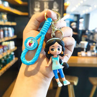 DZNY Royal Princess Doll Keychains