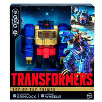 Transformers AoP G2 Grimlock & Autobot Wheelie Set