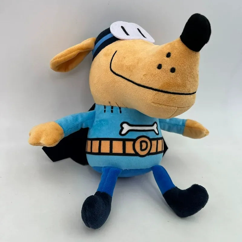 Dog Man & Petey Cat Plushie