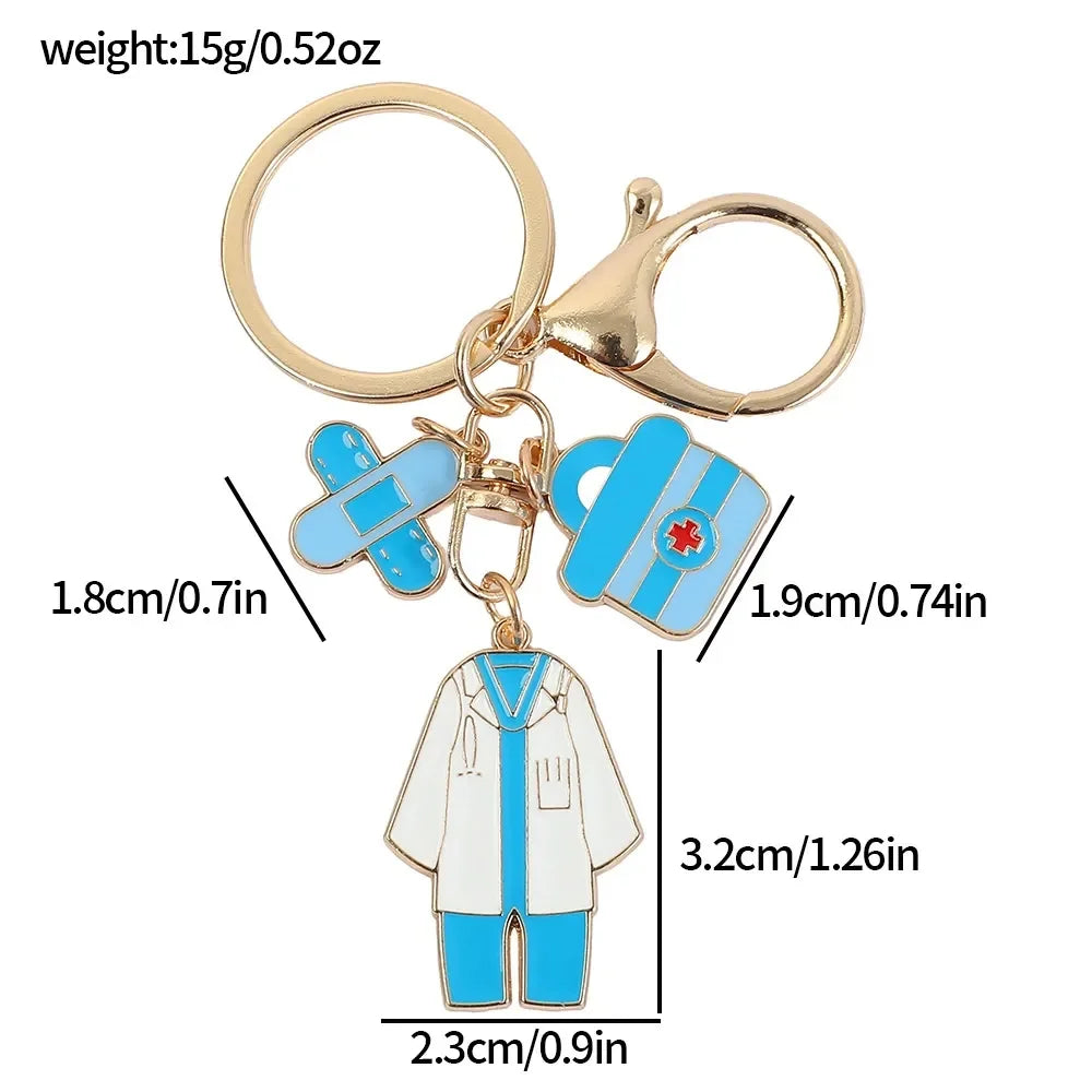Doctor's Uniform Medical Keychain