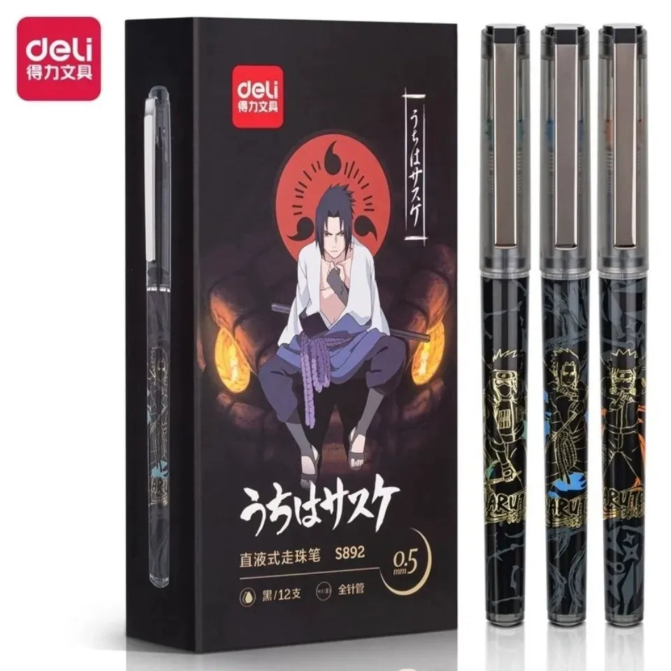 Deli S892 Naruto Roller Pen (Set of 3)