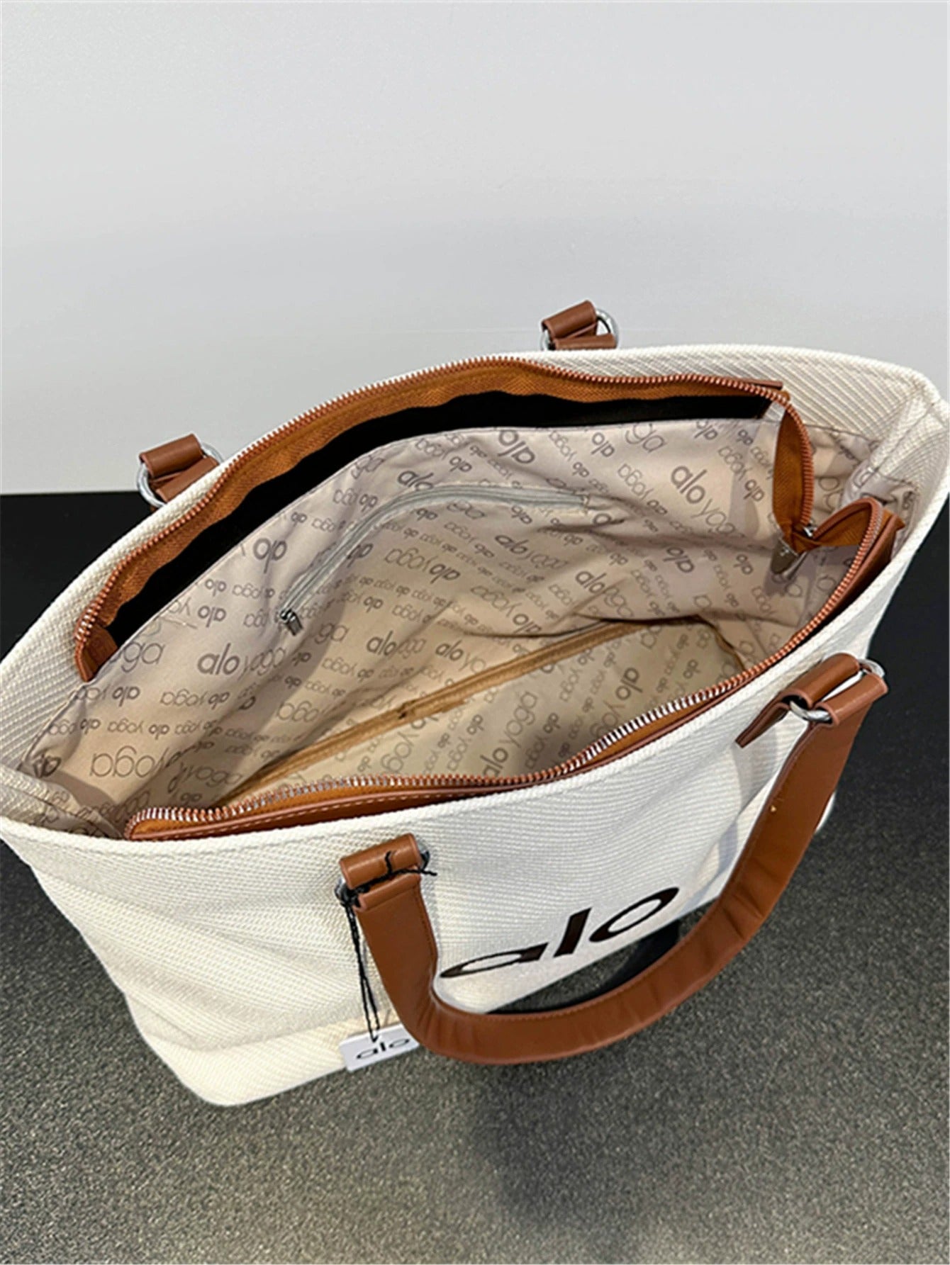 Alo Solstice Canvas Tote Bag