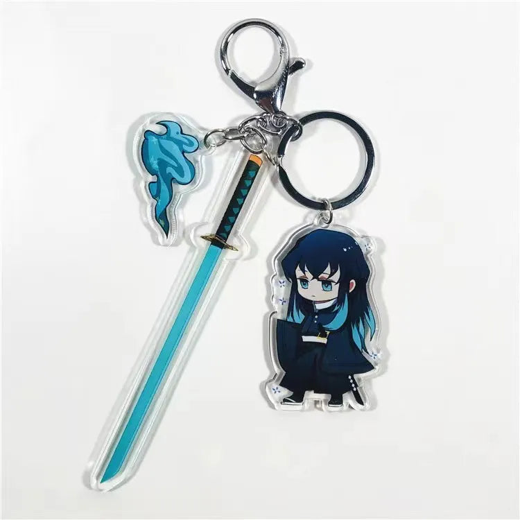 Demon Slayer Nichirin Blade Acrylic Keychain
