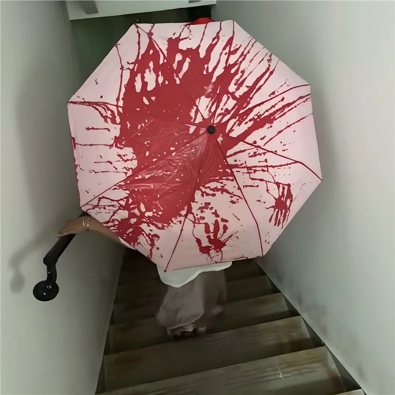 Red Color Changing Umbrella
