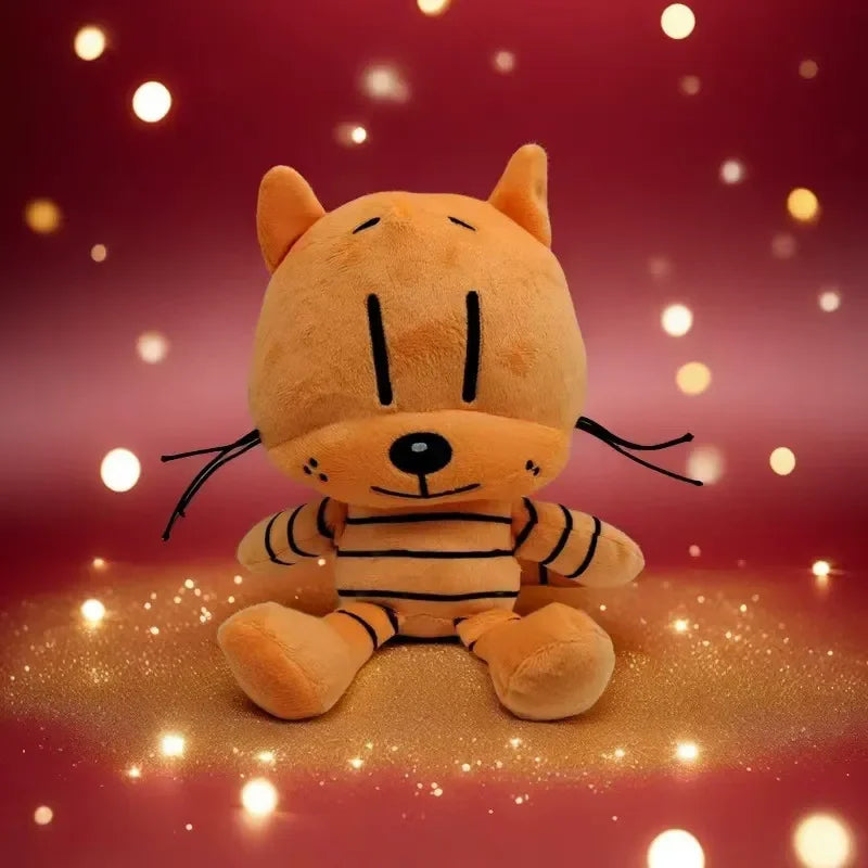 Dog Man & Petey Cat Plushie