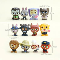 Zootopia 2 Crazy Animal Figures (Set of 12)