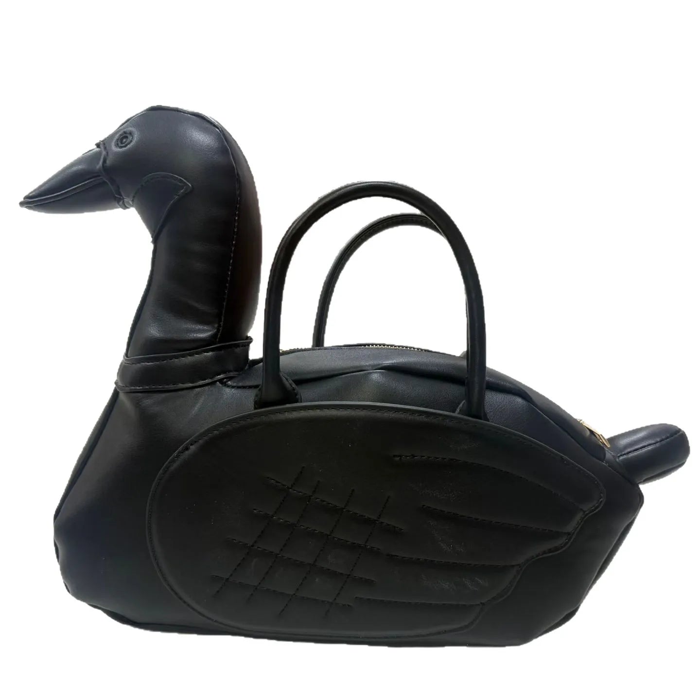 Nocturnia Black Swan 3D Statement Handbag