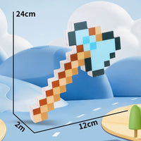 Minekraft Luminous Battle Axe