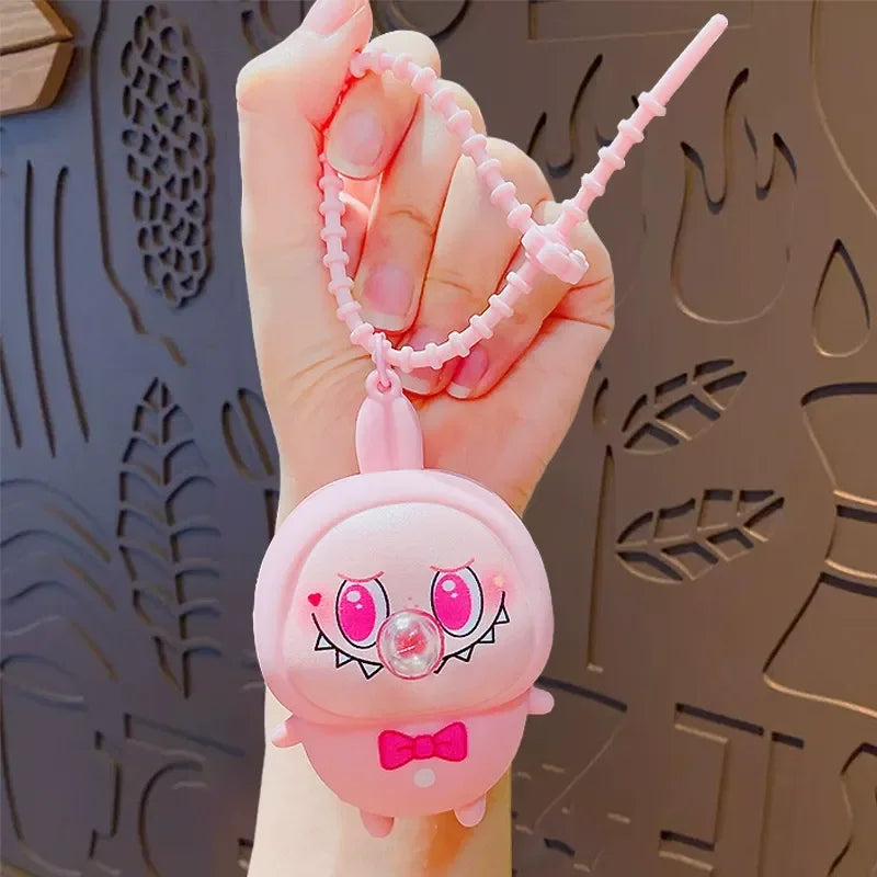 Labuboo Pinch Bubble Squishy Keychain