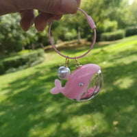 WIFTY Ocean Whisperer Whale Keychain