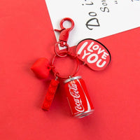Cola Can Premium Blocks Keychain