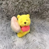 DZNY Hugging Heart Plush Keychain