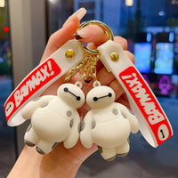 Baymax Robo Companion 3D Keychain