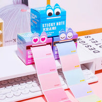 Big-Eyed Monster Pop-Up Pull-Out Sticky Notes