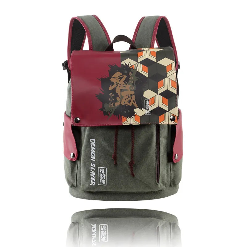 Demon Slayer Canvas Caryall Backpack