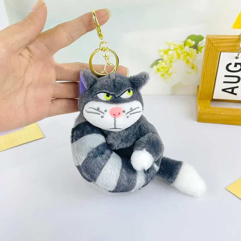 Lucifer Cat Grump Tales Plush Keychain