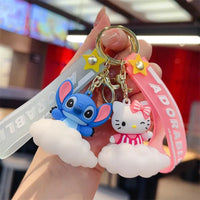 Dreamy Characters Cloud LED Keychain