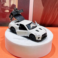 Pullback Die-cast Sports Car Keychain