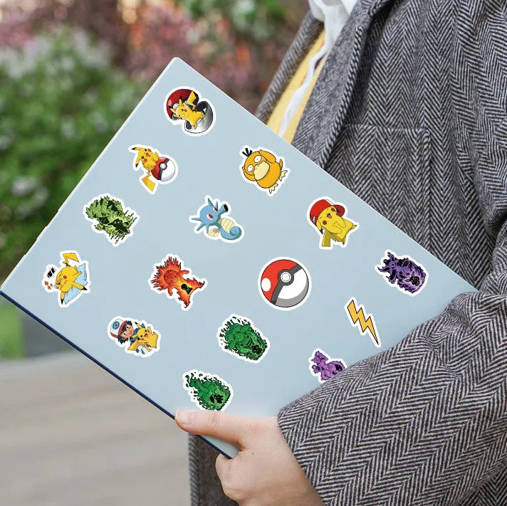 Pokemon Aura Evolution Vinyl Sticker Pack (100 Pcs)