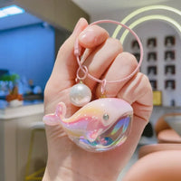 WIFTY Ocean Whisperer Whale Keychain