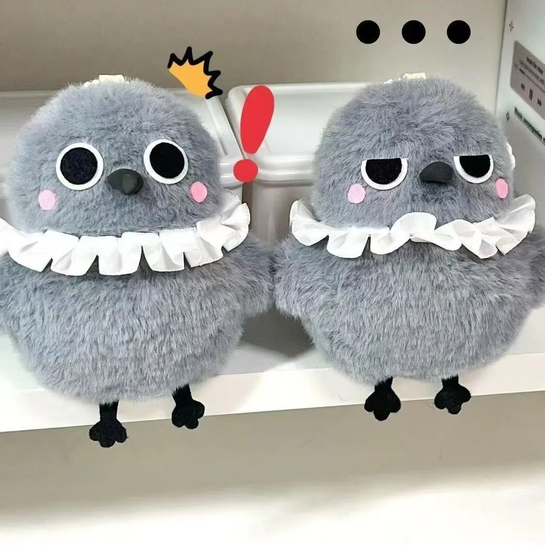 Love and Deepspace Sylus Baby Crow Plush Keychain
