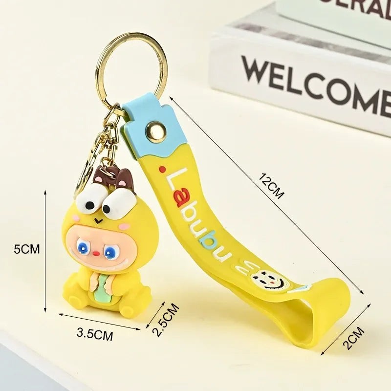 Labubu Dino Cosplay 3D Keychain