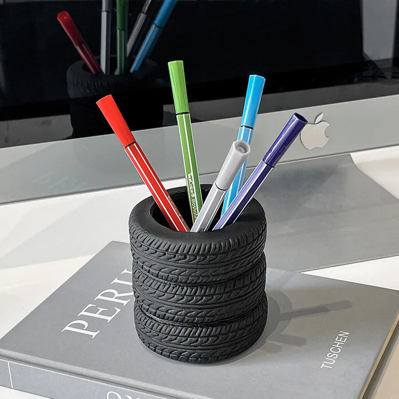 Creative Tire Pen Holder