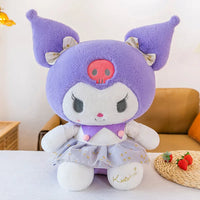 Kuromi & Melody Platinum Plushies (30 cm)