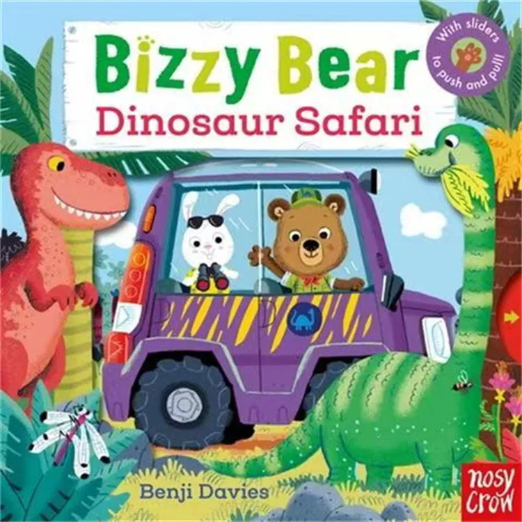 Bizzy Bear Interactive Push-Pull Board Book Collection