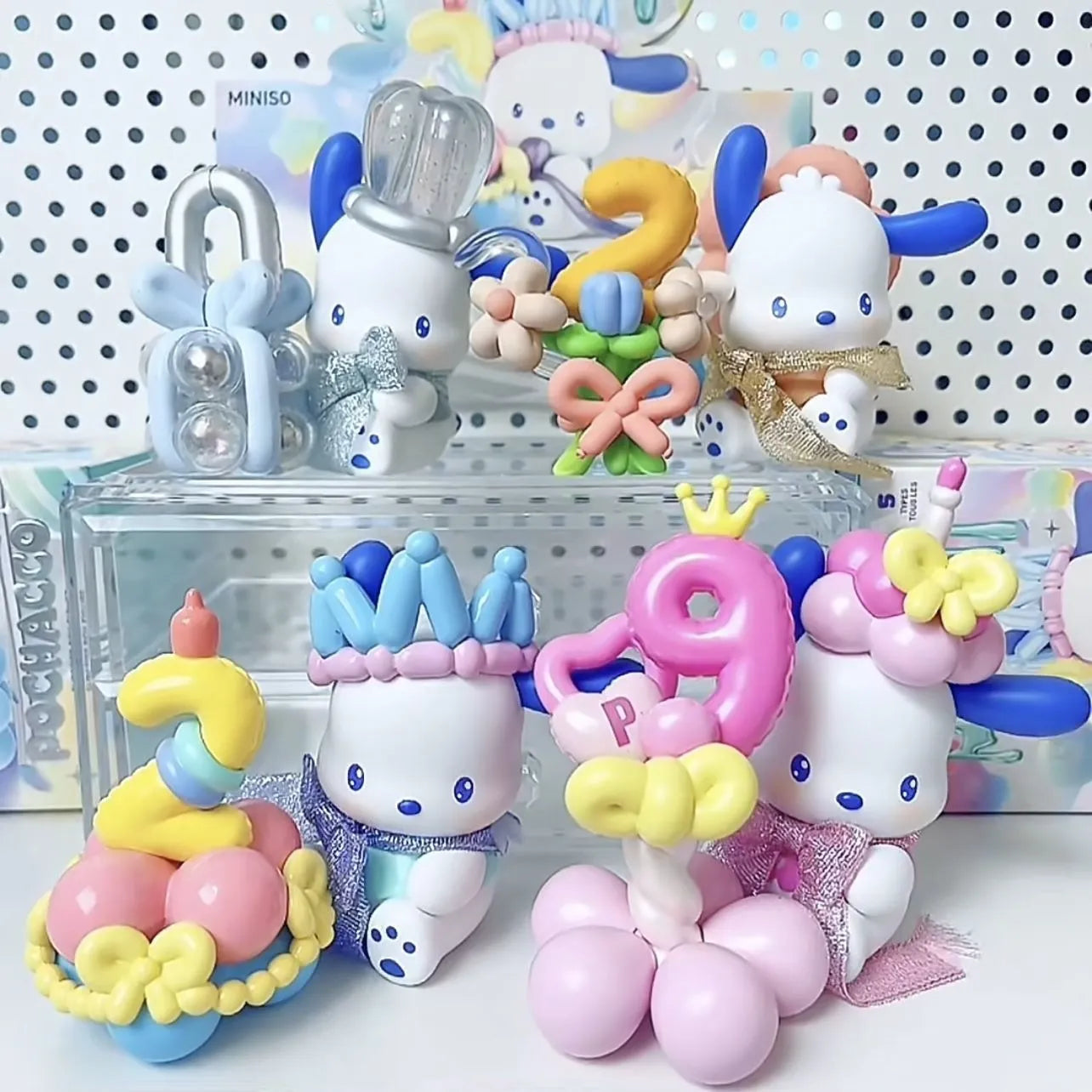 Pochacco Anniversary Birthday Series (Set of 4)