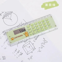 Capybara Joy 2 in 1 Ruler & Calculator