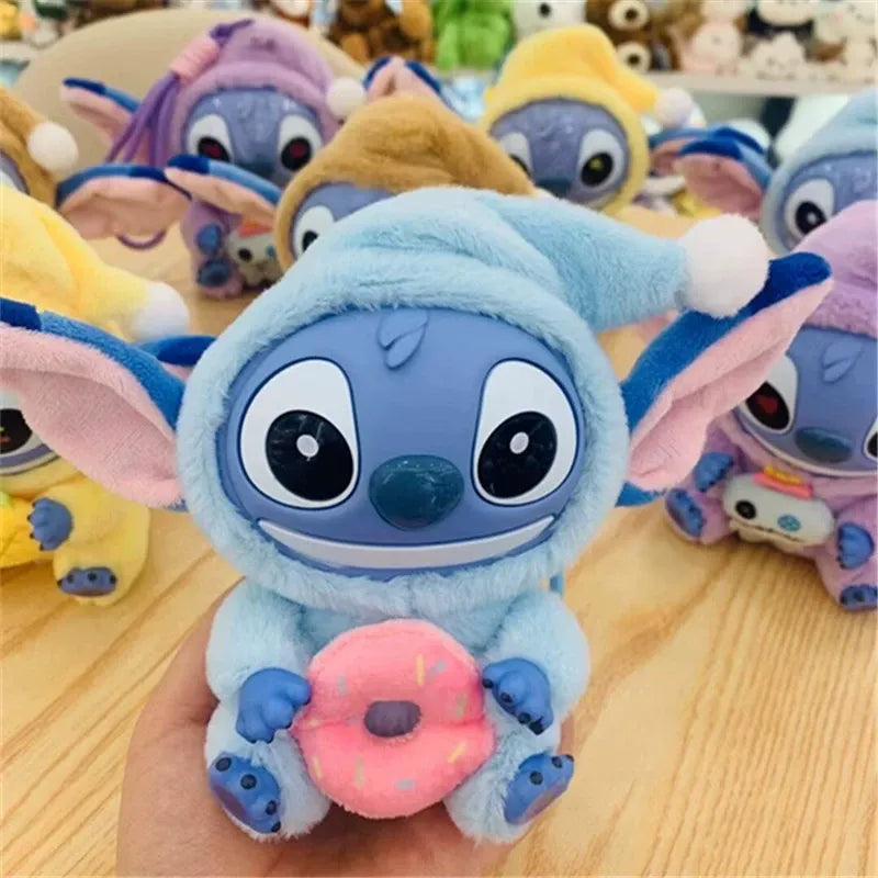 Cosmic Alien Snack Attack Plush Keychain