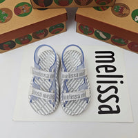 Mini Melissa Sweet-Scented Velcro Jelly Sandals