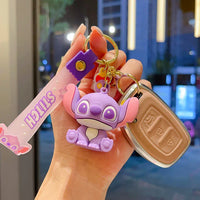 Cosmic Alien Signature Stance Keychain