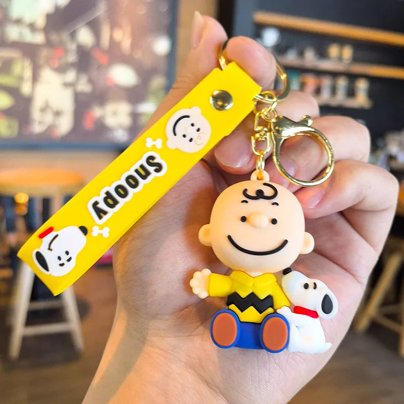 Peanuts Snoopy & Charlie Friendship Keychain