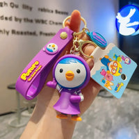 Genuine Pororo & Pals Iconic 3D Keychain