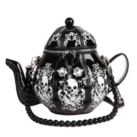 Nocturnia Gothic Brew Skull Teapot Bag