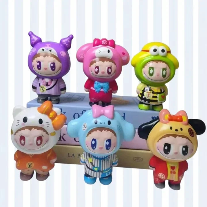 Labubu Sanrio Elf Cosplay Squishy