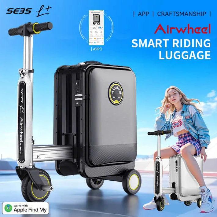 Airwheel SE3SL- The Most Advanced Smart Riding Suitcase