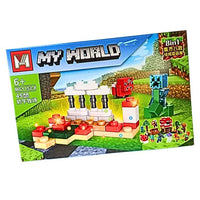 My World Mooshroom Pasture Building Block Set
